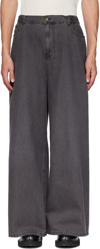 Photo: The Frankie Shop Gray Sasha Jeans