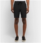 Freemans Sporting Club - Slim-Fit Cotton and Nylon-Blend Drawstring Shorts - Black