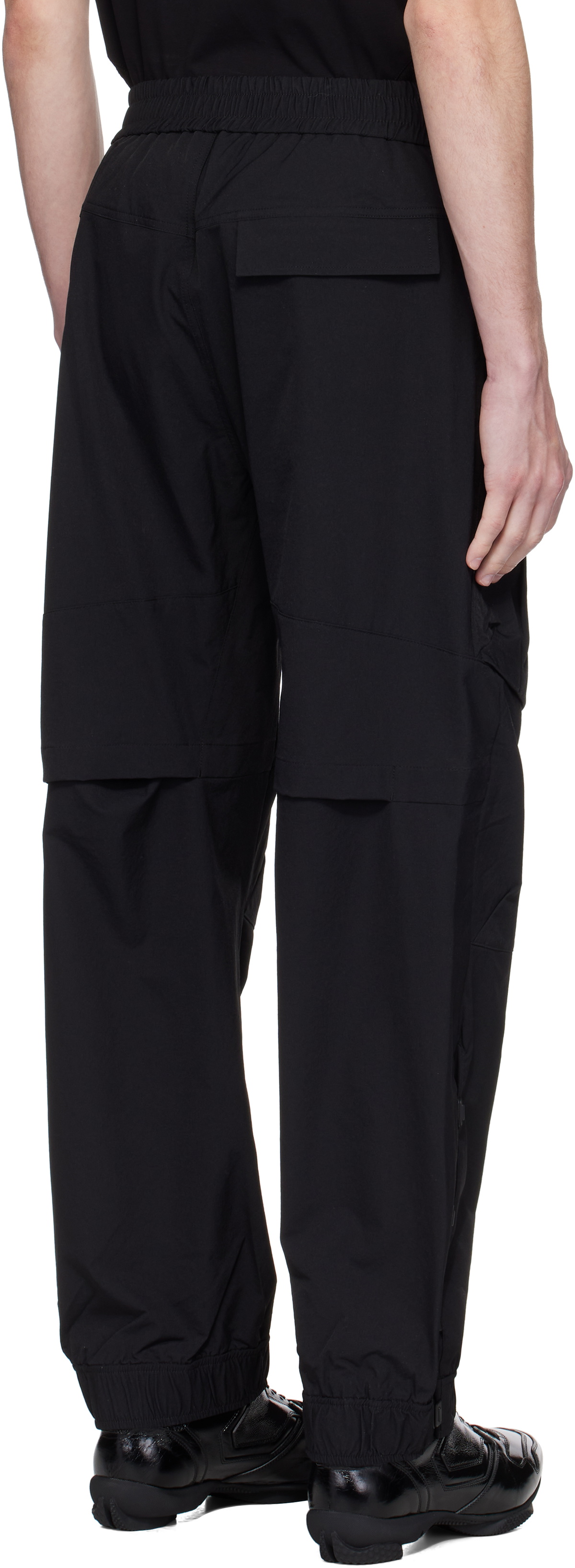 A. A. Spectrum Black Explotek Cargo Pants
