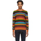 Etro Multicolor Stripe Crewneck Sweater