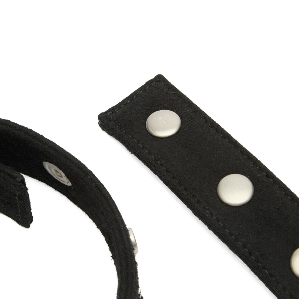 Rick Owens DRKSHDW Men's Snaps Belt in Black 