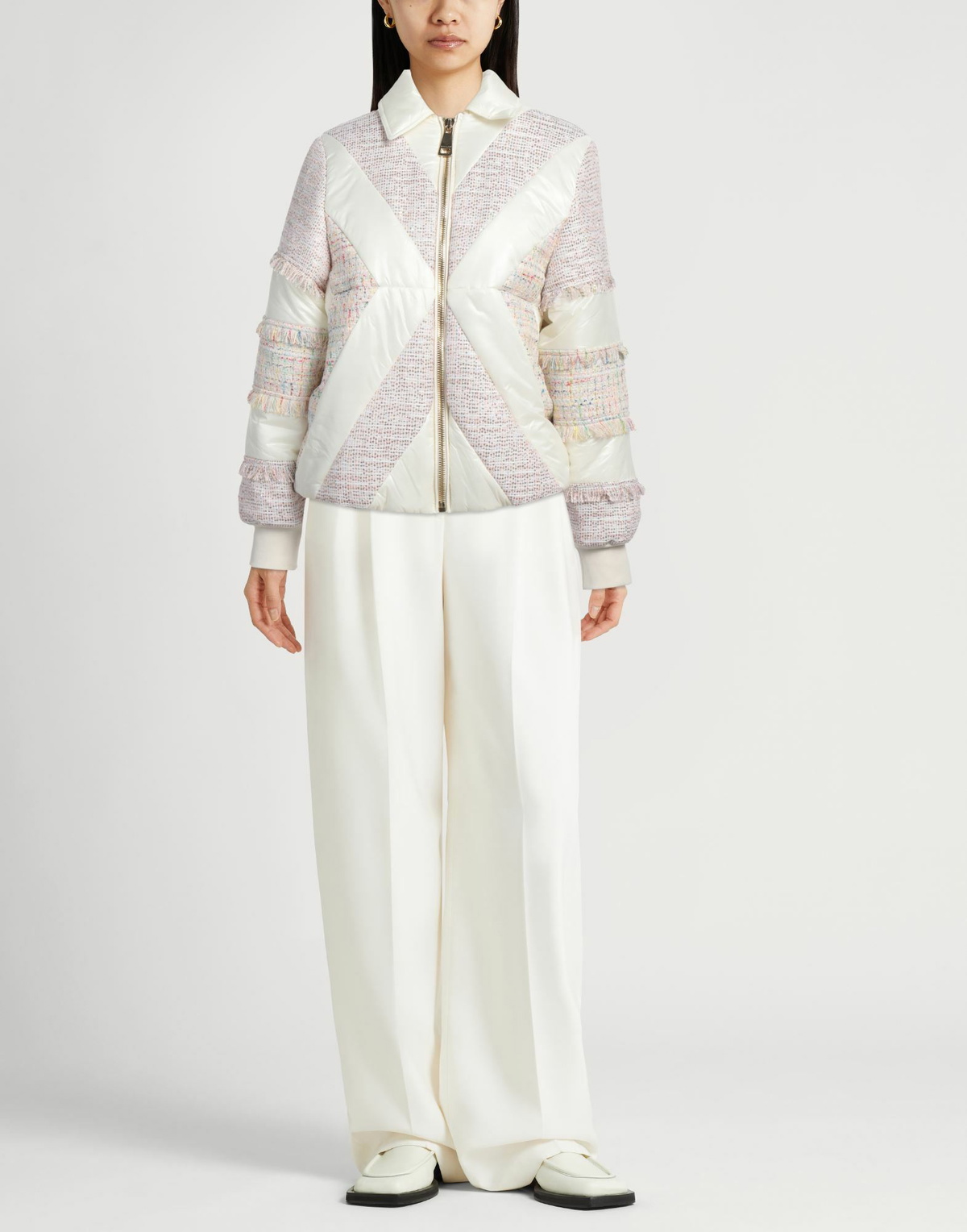 Khrisjoy Womens Jacket Ivory