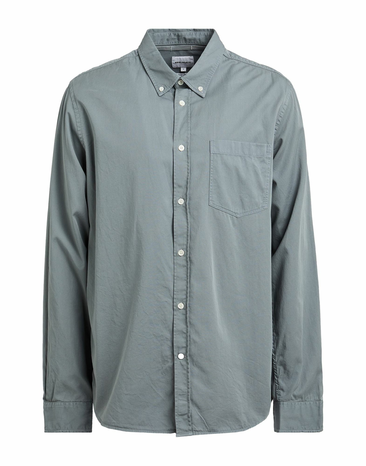 Norse Projects Mens Shirt Slate in Blue