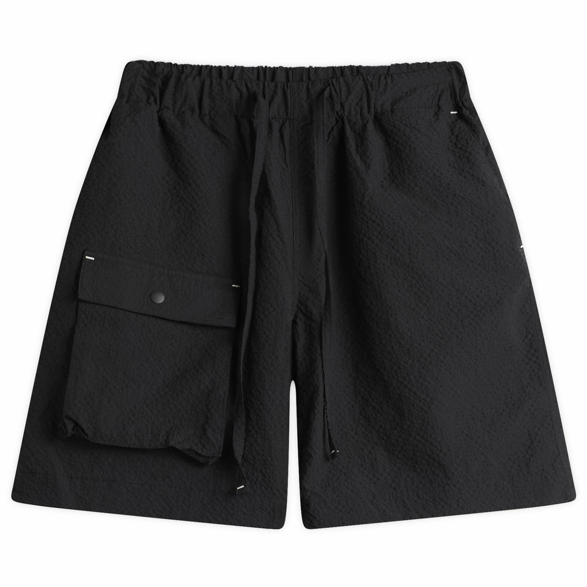 FrizmWORKS Men's Comfortable Banding Shorts in Black