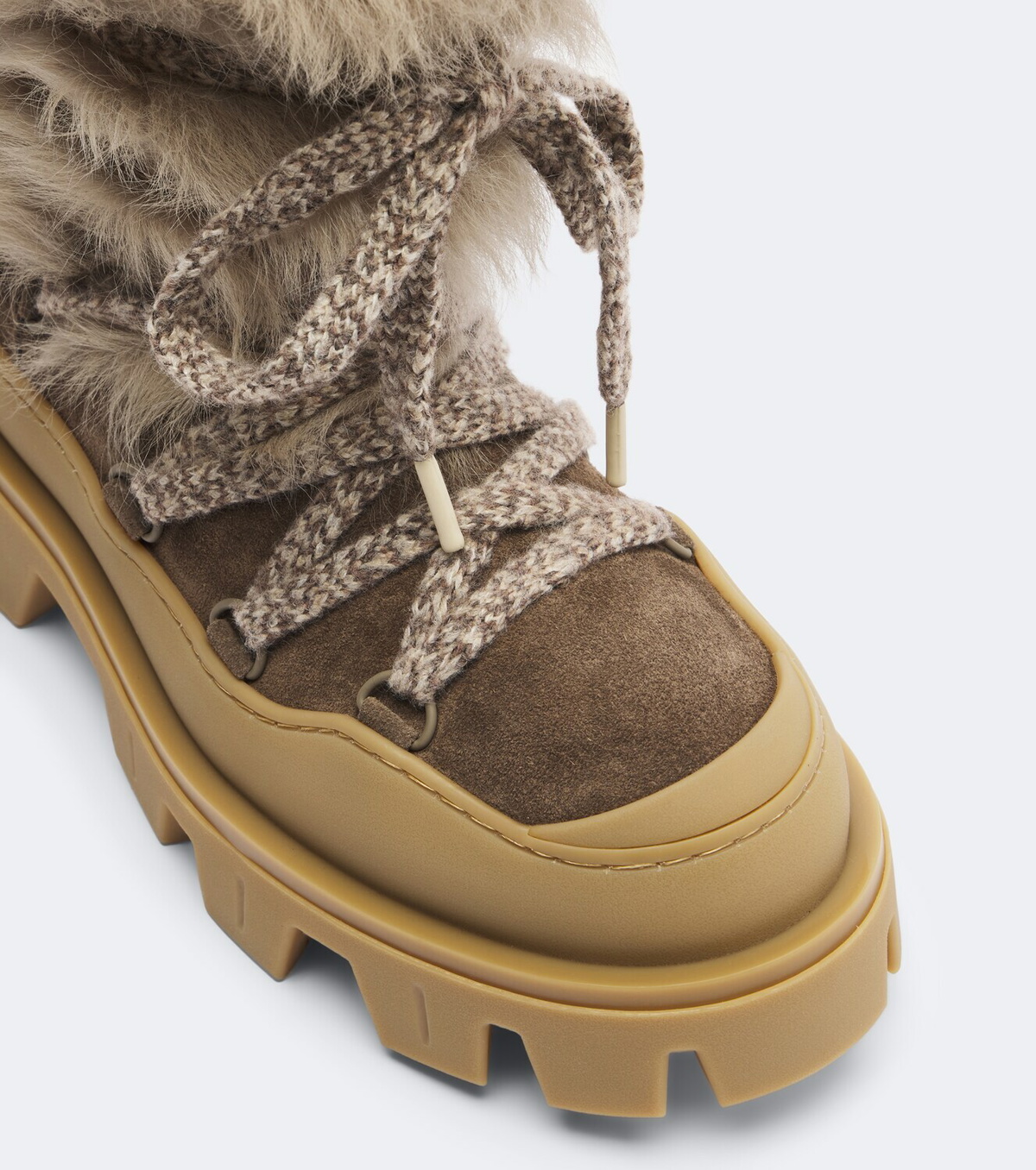Moncler Peak Après shearling snow boots