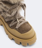 Moncler Peak Après shearling snow boots