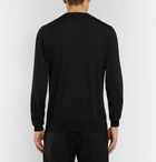 Alexander McQueen - Slim-Fit Embroidered Wool Sweater - Men - Black