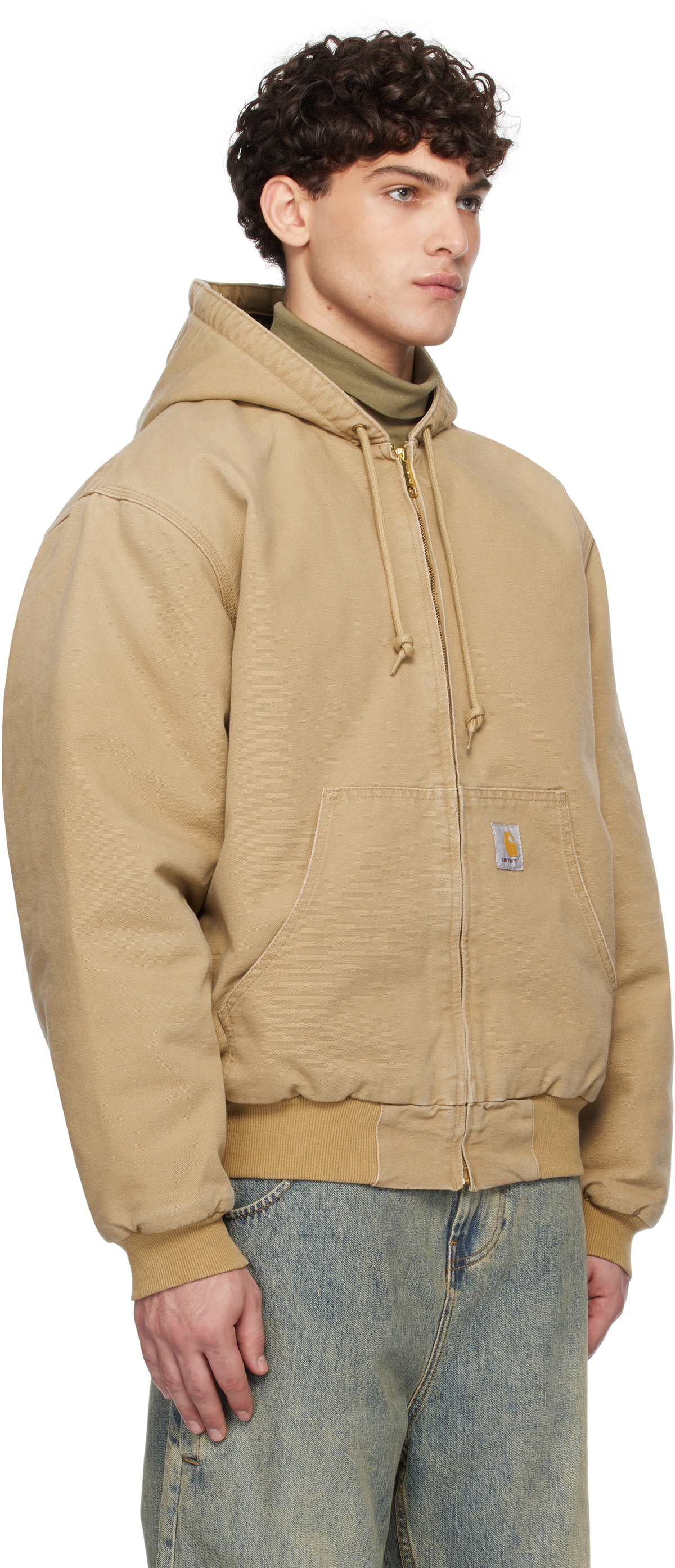 Carhartt Work In Progress Beige Winter OG Active Jacket Carhartt WIP