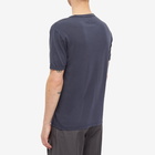 Officine Generale Men's Pigment Dyed T-Shirt in Dark Navy