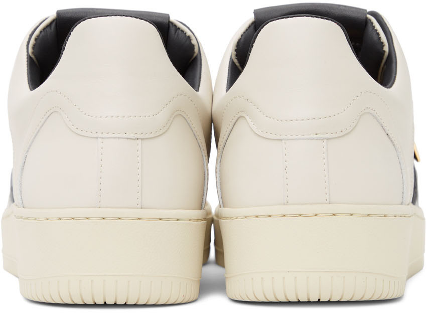 Human Recreational Services Off-White & Black Mongoose Low Sneakers