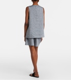 Asceno Boston linen shorts