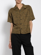 SAINT LAURENT - Hawaii Cotton Blend Shirt