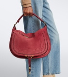 Chloé Marcie Large suede shoulder bag