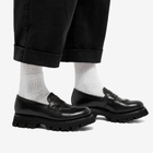 Grenson Women's Hattie Platform Loafer in Black