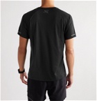 2XU - XVENT G2 Logo-Print Stretch-Jersey and Mesh T-Shirt - Black