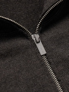 Barena - Merino Wool Half-Zip Sweater - Brown