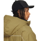 Dime Black Cursive Earflap Cap