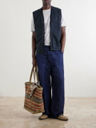 OrSlow - Utility Cotton Vest - Blue