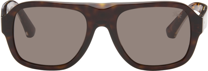 Photo: Burberry Brown Aviator Sunglasses