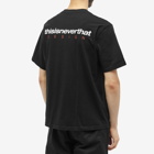 thisisneverthat Men's DSN-Logo T-Shirt in Black