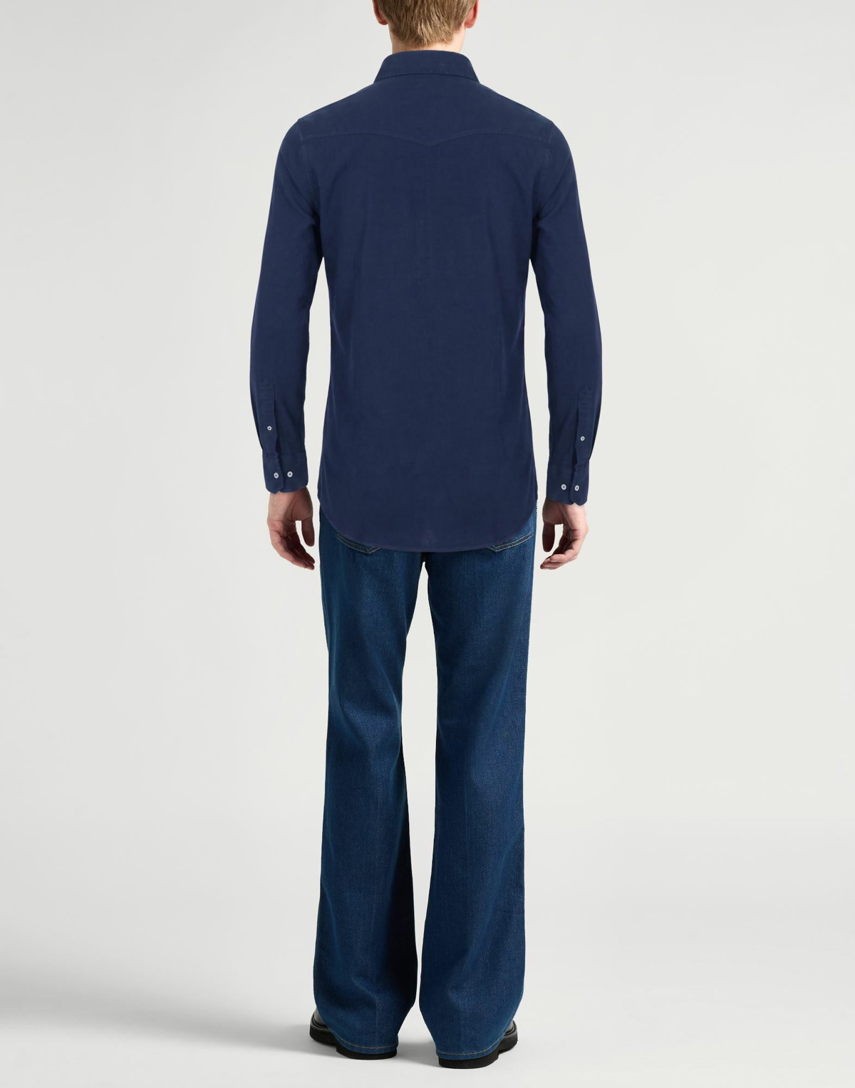 Brunello Cucinelli Mens Shirt in Navy