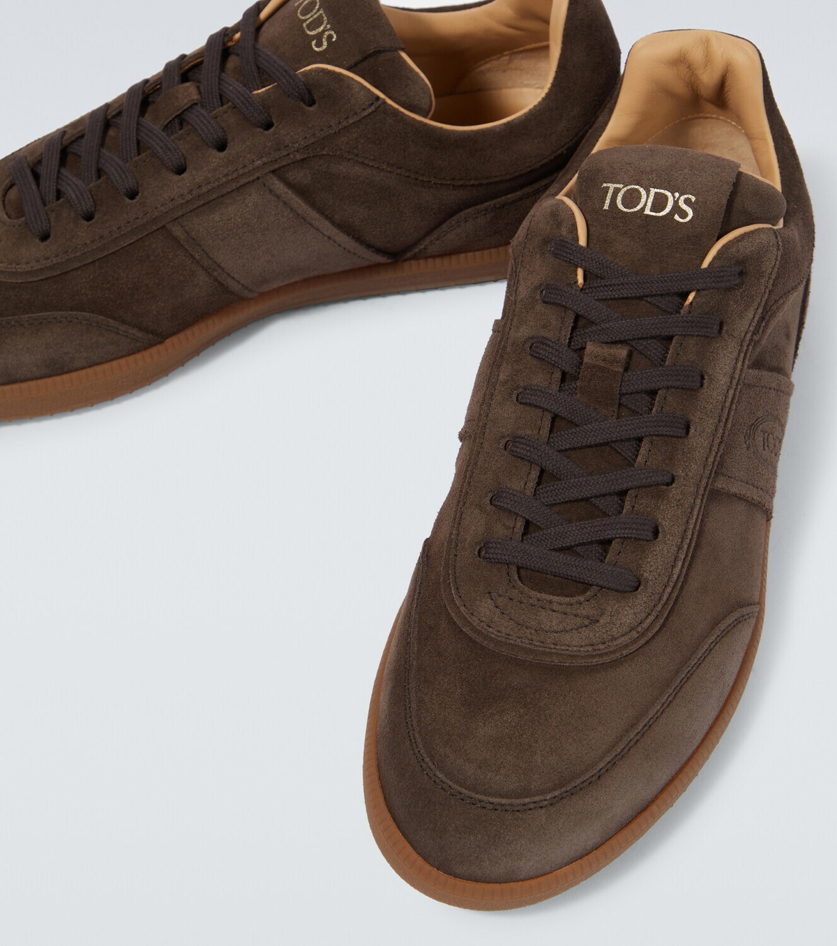 Tod #39 s Logo suede sneakers Tod #39 s