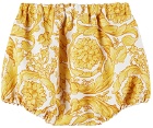 Versace Baby White Barocco Dress & Bloomers