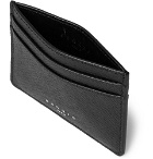 Sandro - Cross-Grain Leather Cardholder - Black