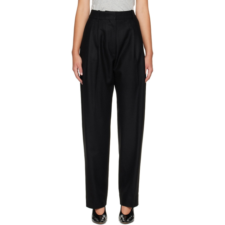 Photo: Studio Nicholson Black Sperro Tailored Trousers