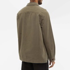 Barbour Men's Moleskin Overshirt in Olive