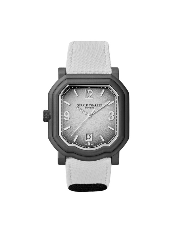 Photo: Gerald Charles - Maestro GC Sport Tennis Limited Edition Automatic Darkblast® Titanium Watch, Ref. GC2.0-TX-TNDB-04GR-RSVC_DLE