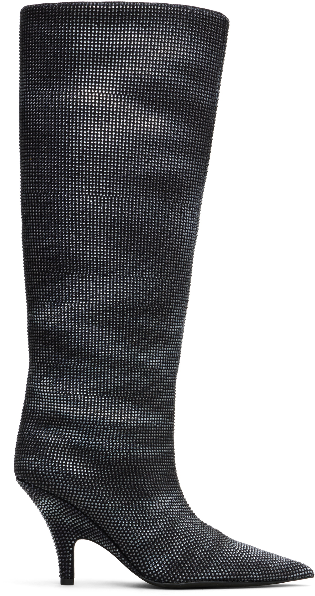 Alexander Wang Black Diablo 90mm Tall Boots
