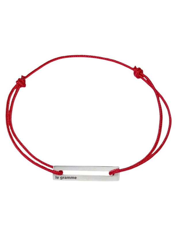 Photo: Le Gramme 17/10g Cord Bracelet