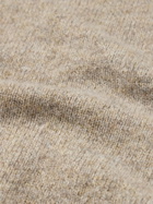 Sunspel - Shetland Wool Sweater - Brown