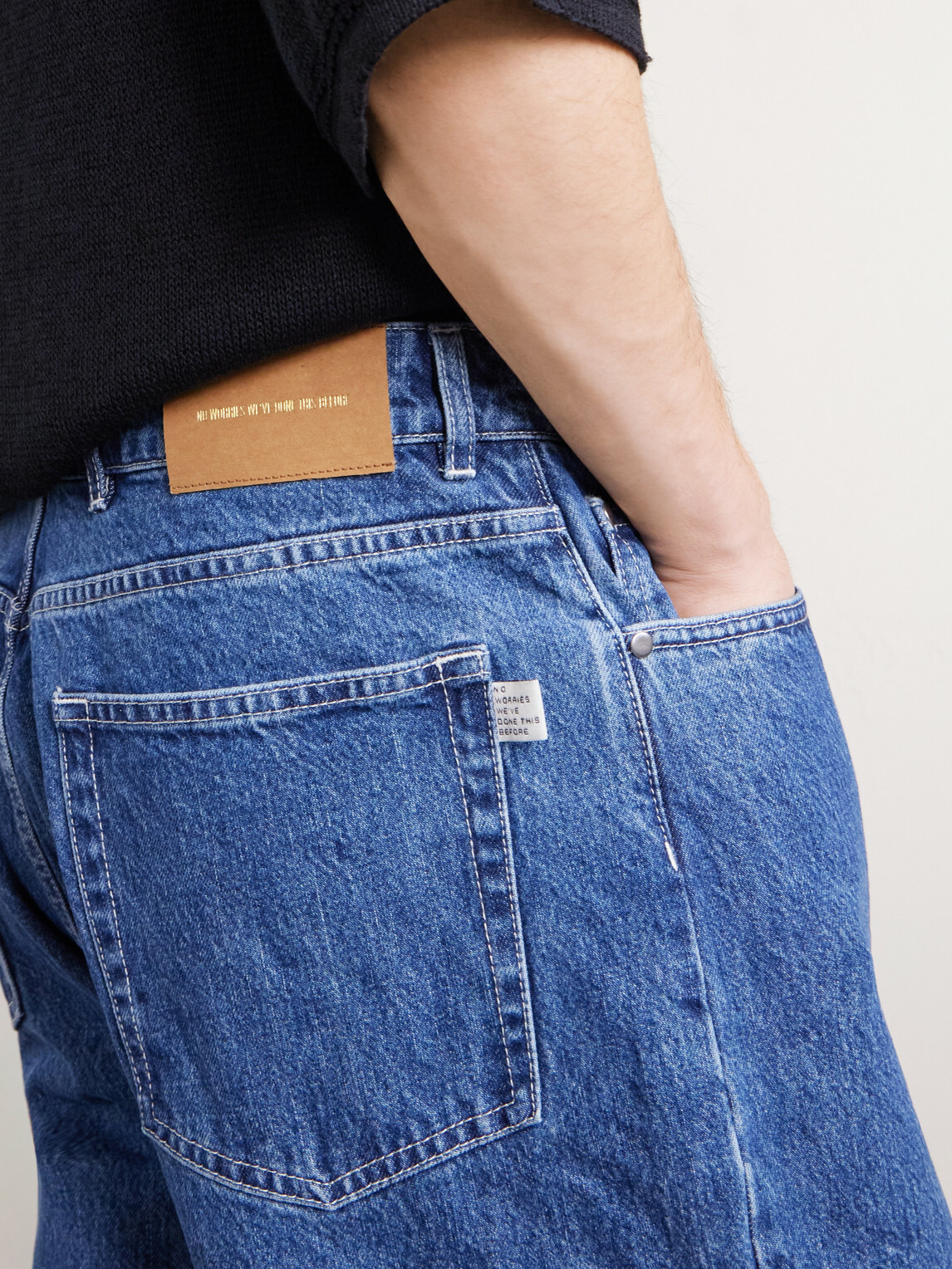 A Kind Of Guise - Terek Tapered Organic and Recycled Jeans - Blue