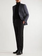 Canali - Slim-Fit Metallic Jacquard Tuxedo Jacket - Blue