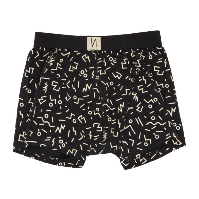 Photo: Nudie Jeans Black Doodles Boxer Briefs