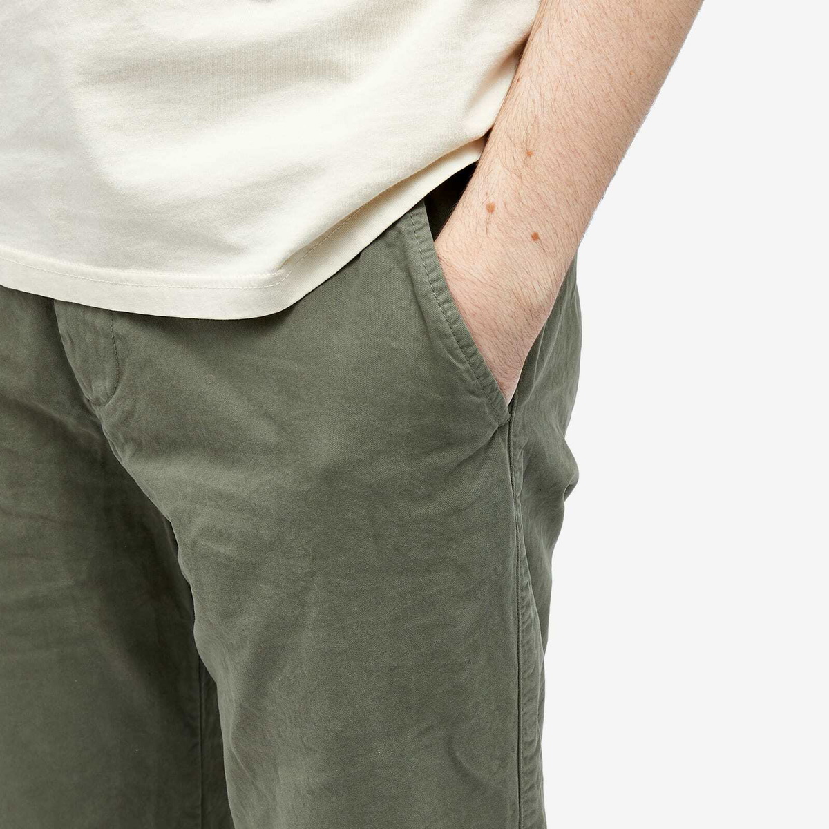 Save Khaki Men's Original Light Twill Chino in Thyme