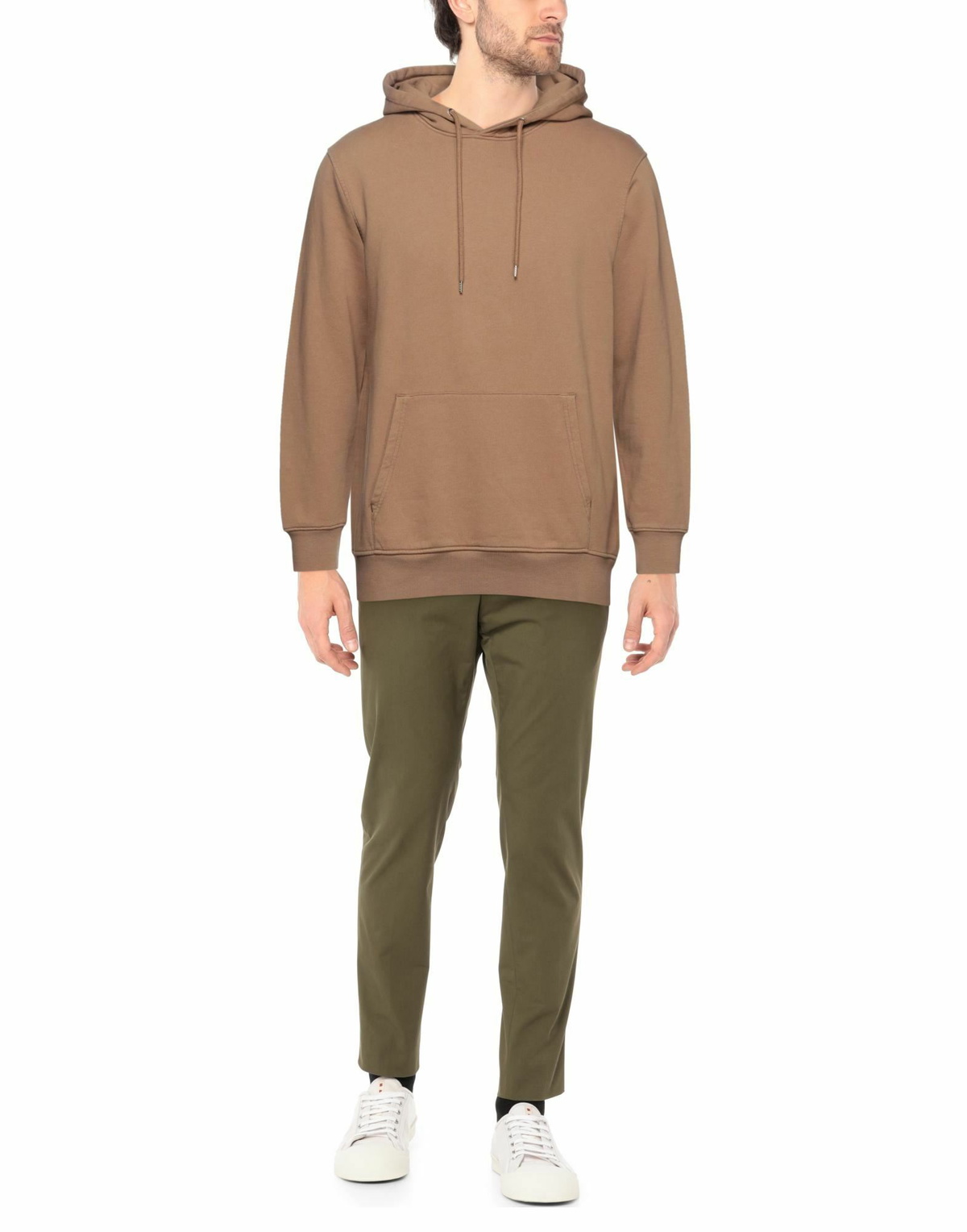 Colorful Standard Mens Sweatshirt in Camel