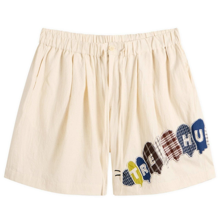 Photo: Story mfg. Bridge Shorts - Presented by END. in Ecru