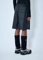 Moncler + Rick Owens Drawstring Midi Kilt Shorts