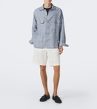 Ralph Lauren Purple Label Checked linen jacket