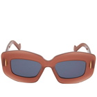 Loewe Eyewear Women's Screen Sunglasses in Pink 