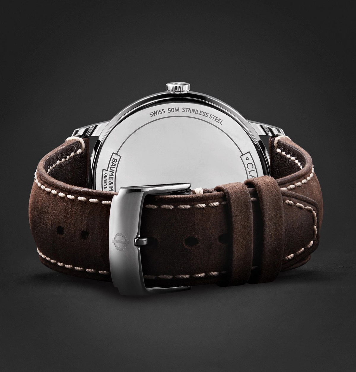 Baume Mercier My Classima 40mm Stainless Steel and Leather