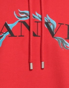 Lanvin Mens Sweatshirt in Red