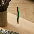 HAY Pattern Candle - Check in Off-White/Green 