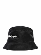 PALM ANGELS - Logo Embroidery Tech Bucket Hat