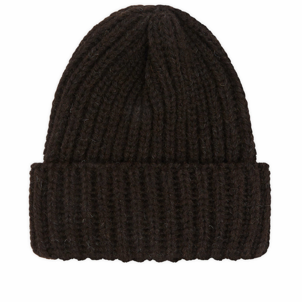 Café Mountain Men's Wool Toque Beanie in Earth 