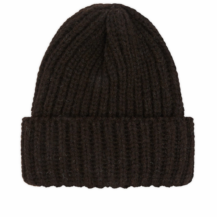 Photo: Café Mountain Men's Wool Toque Beanie in Earth 