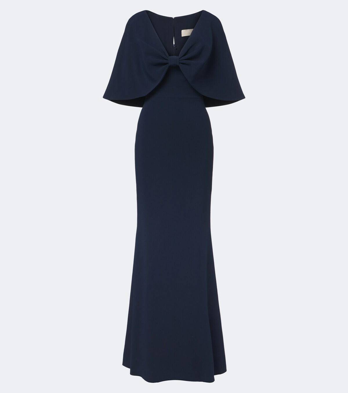 Elie Saab Caped crêpe gown